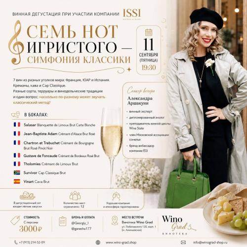 "СЕМЬ НОТ ИГРИСТОГО — СИМФОНИЯ КЛАССИКИ"